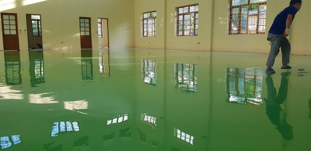 Sơn sàn Epoxy giá rẻ