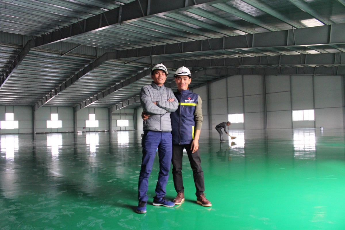 giá thi công sơn epoxy