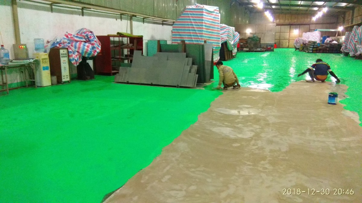 Thi công sơn Epoxy