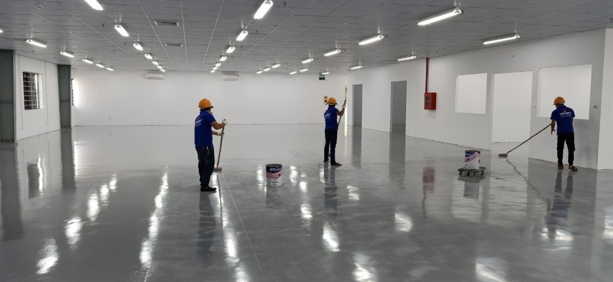 Sơn sàn Epoxy giá rẻ
