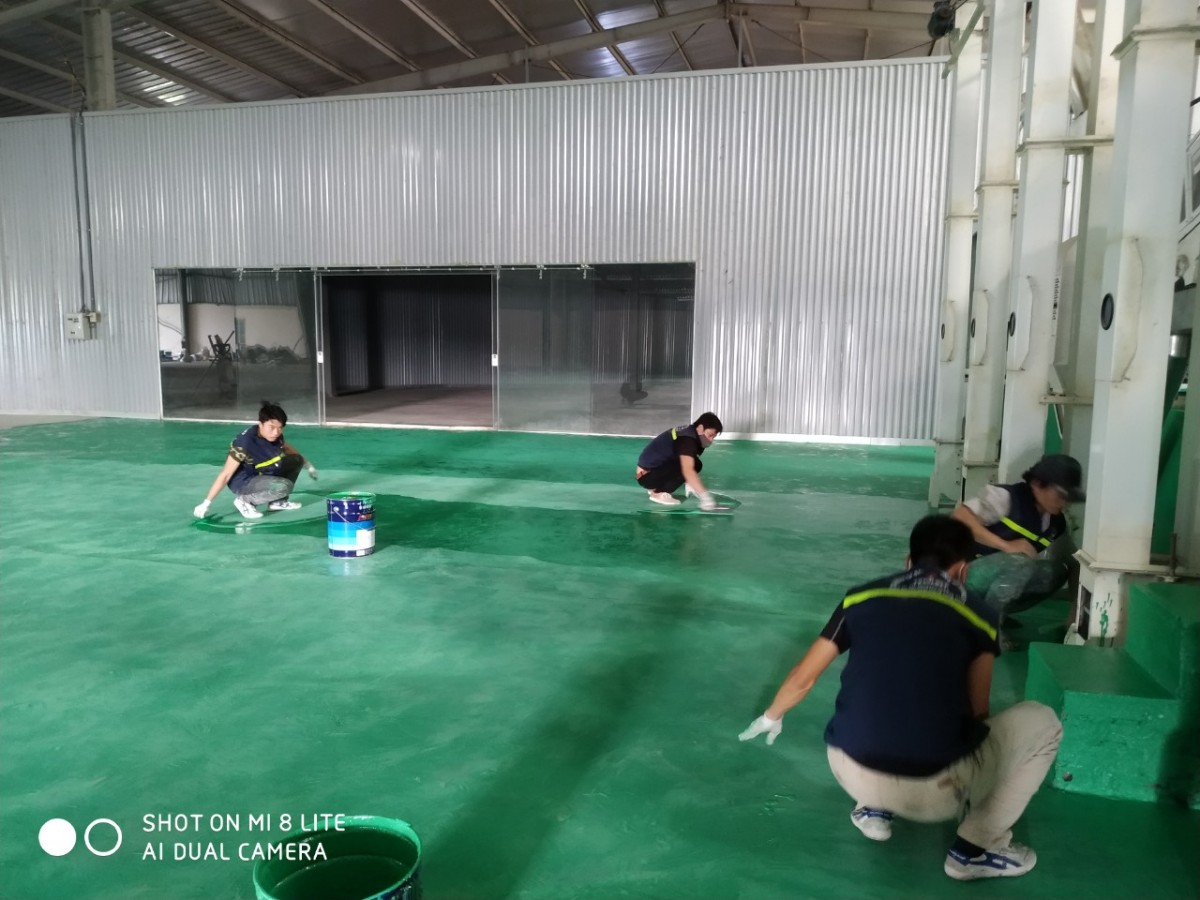 giá thi công sơn epoxy