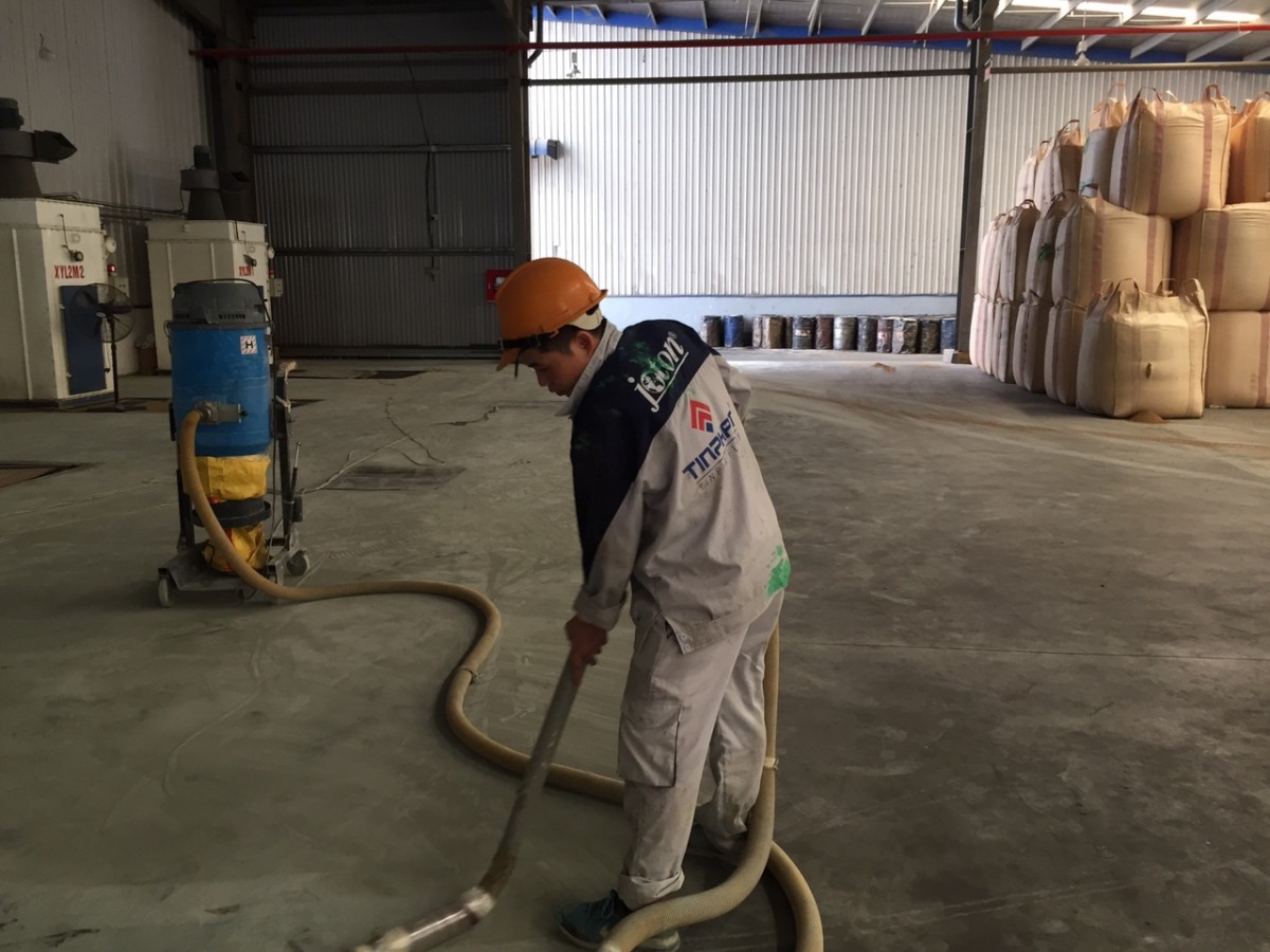 Thi công sơn nền Epoxy