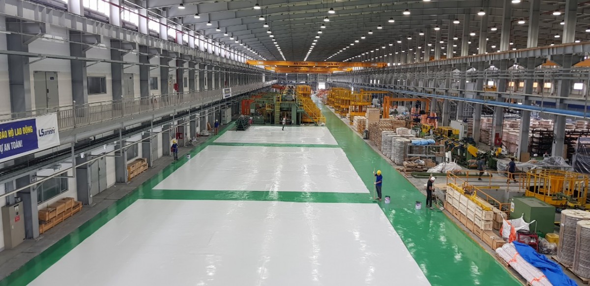 Thi công sơn Epoxy