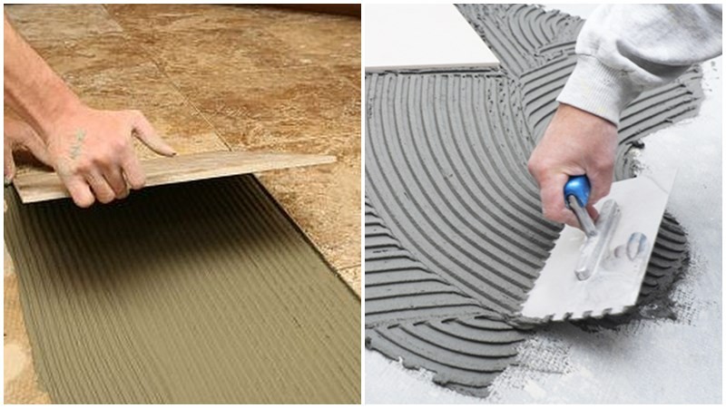 Keo AB dán đá hoa cương