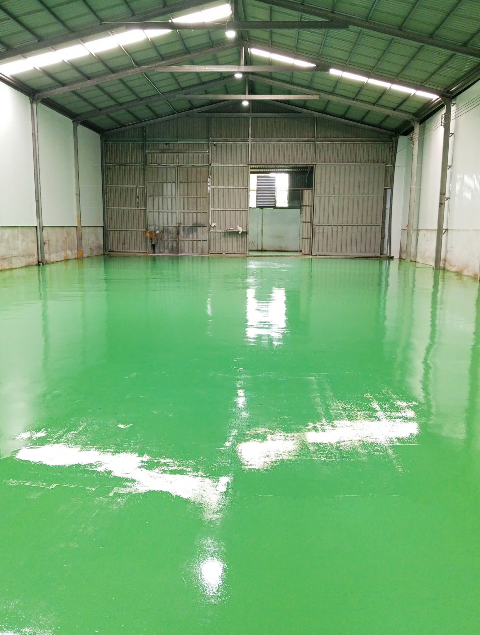 Son epoxy xuong det Cu Chi