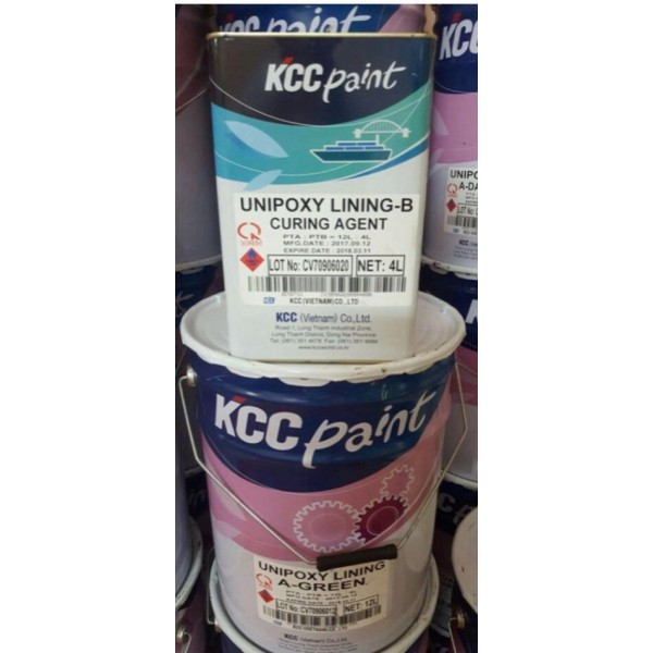 KCC Unipoxy Lining - Sơn epoxy tự san phẳng KCC - Trong Suốt - Ảnh 3