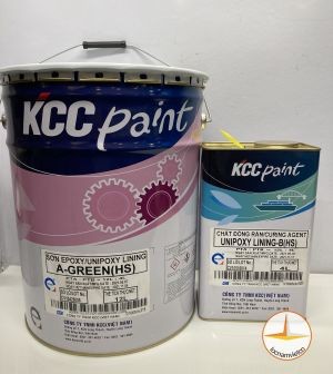 KCC Unipoxy Lining - Sơn epoxy tự san phẳng KCC - Trong Suốt - Ảnh 2