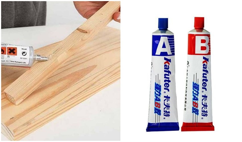 Keo dán AB khô nhanh