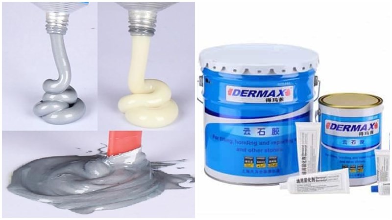 Keo AB dán đá hoa cương