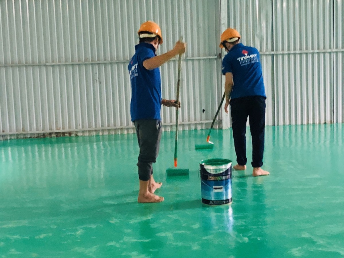 igiá sơn epoxy lăn trọn gói