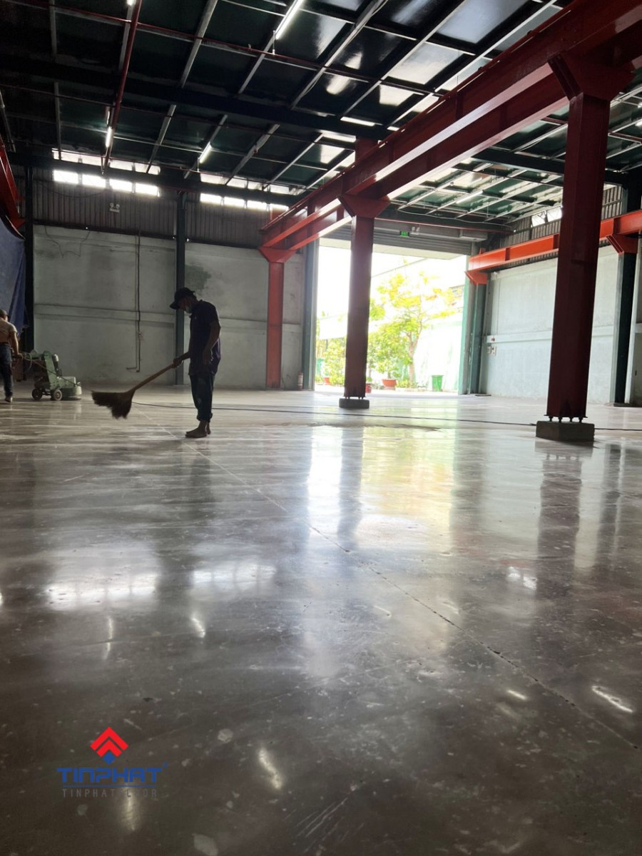 Mài sàn bê tông Long An