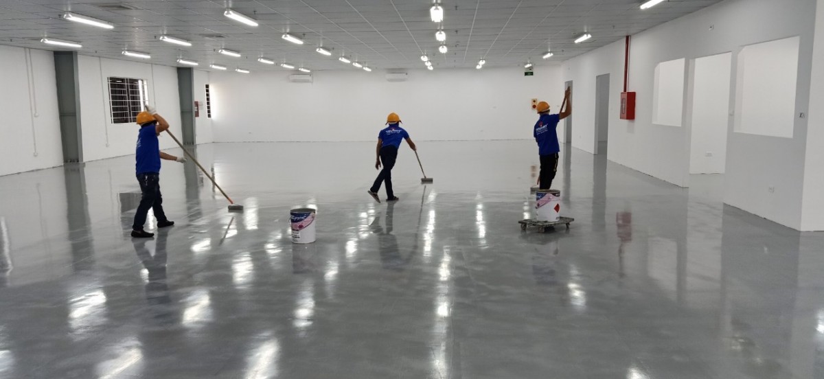 Sơn sàn nhà xưởng