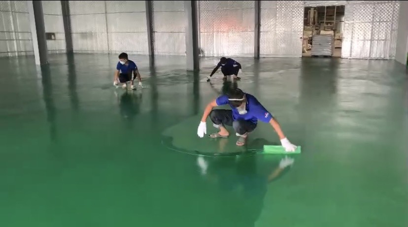 Hướng dẫn thi công sơn epoxy 