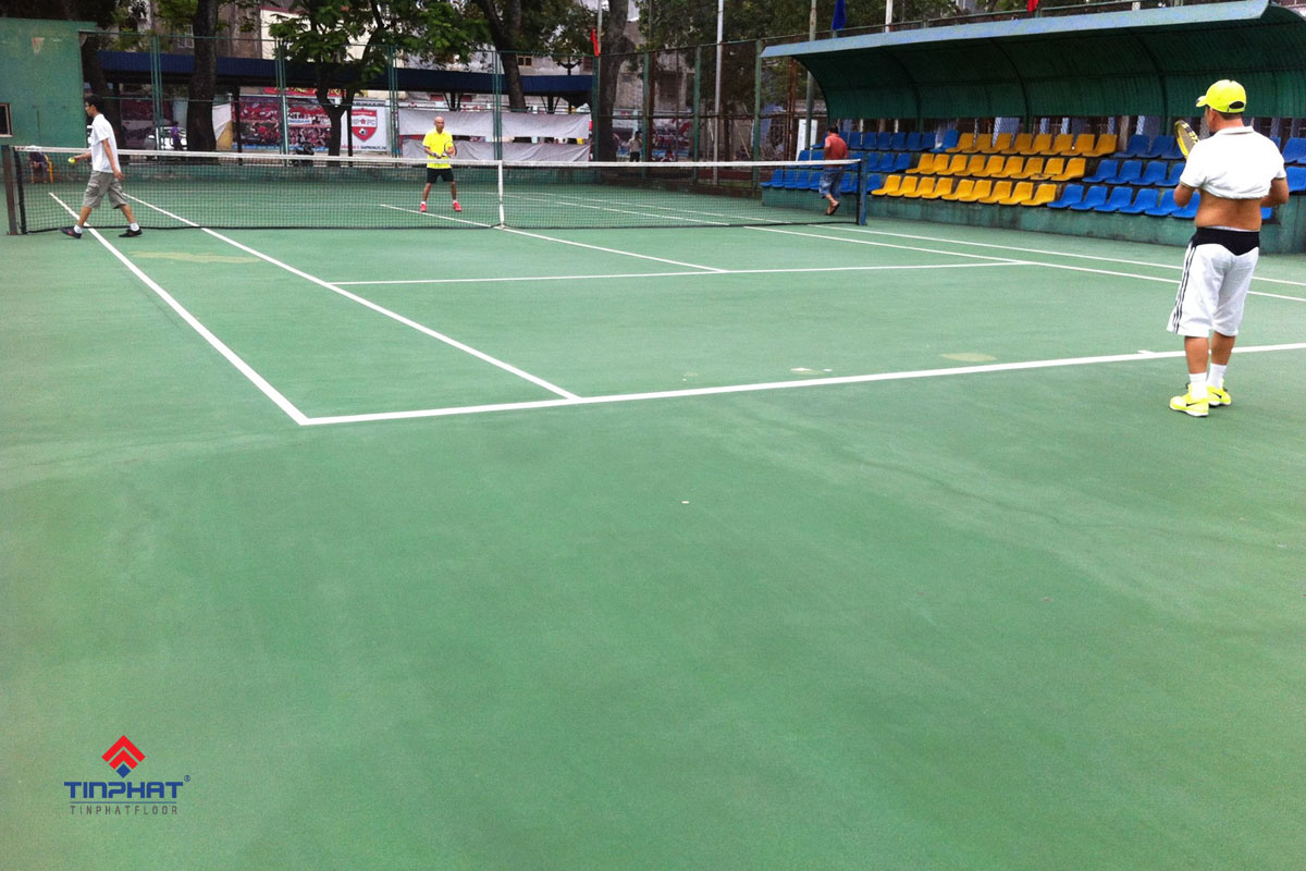 Sân tennis tiêu chuẩn cho câu lạc bộ chuyên nghiệp