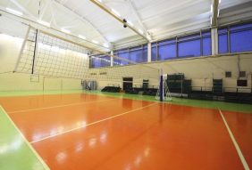 thi công sân bóng chuyền