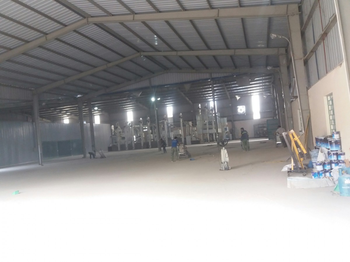 sơn sàn nhà xưởng