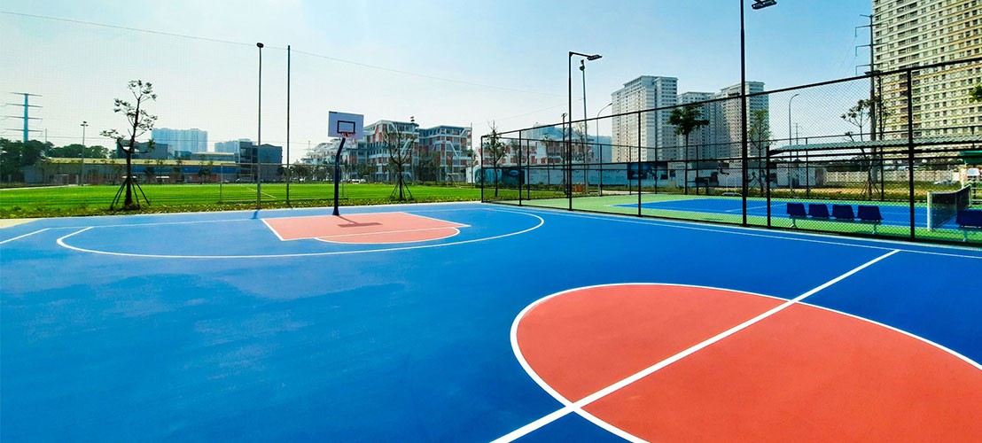 0thi công sân thể thao