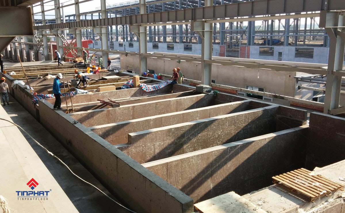 bọc phủ composite bể hóa chất