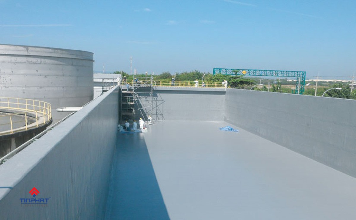Sơn Epoxy Tín Phát Bọc phủ Composite là gì? Quy trình bọc Composite chống thấm Sơn Epoxy Tín Phát Chong-tham-be-bang-composite