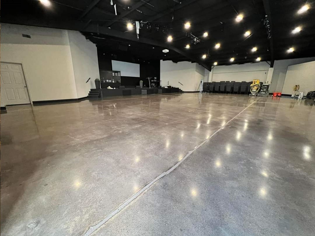 Mài sàn bê tông nhà máy