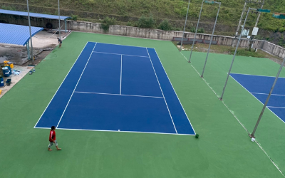 sơn PU sân tennis