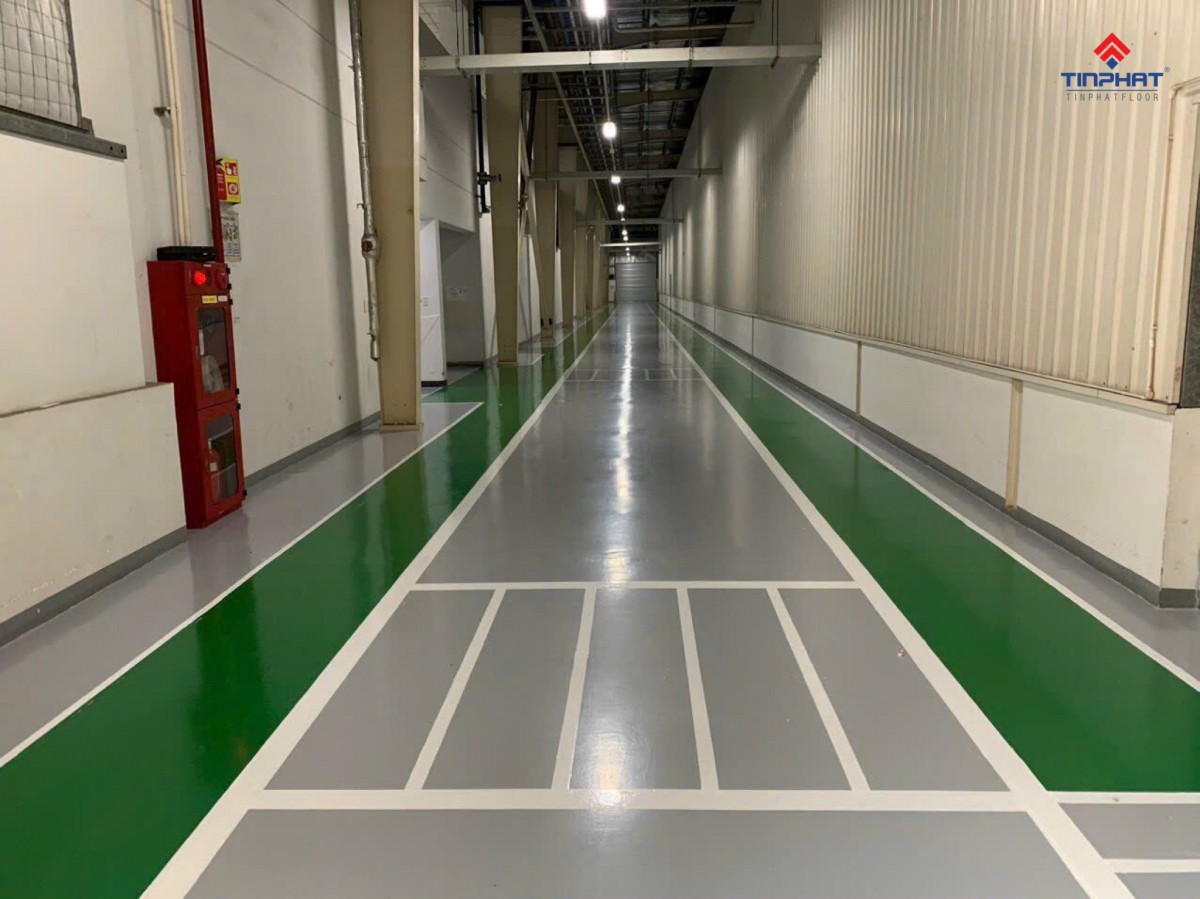 sơn kẻ vạch nhà xưởng