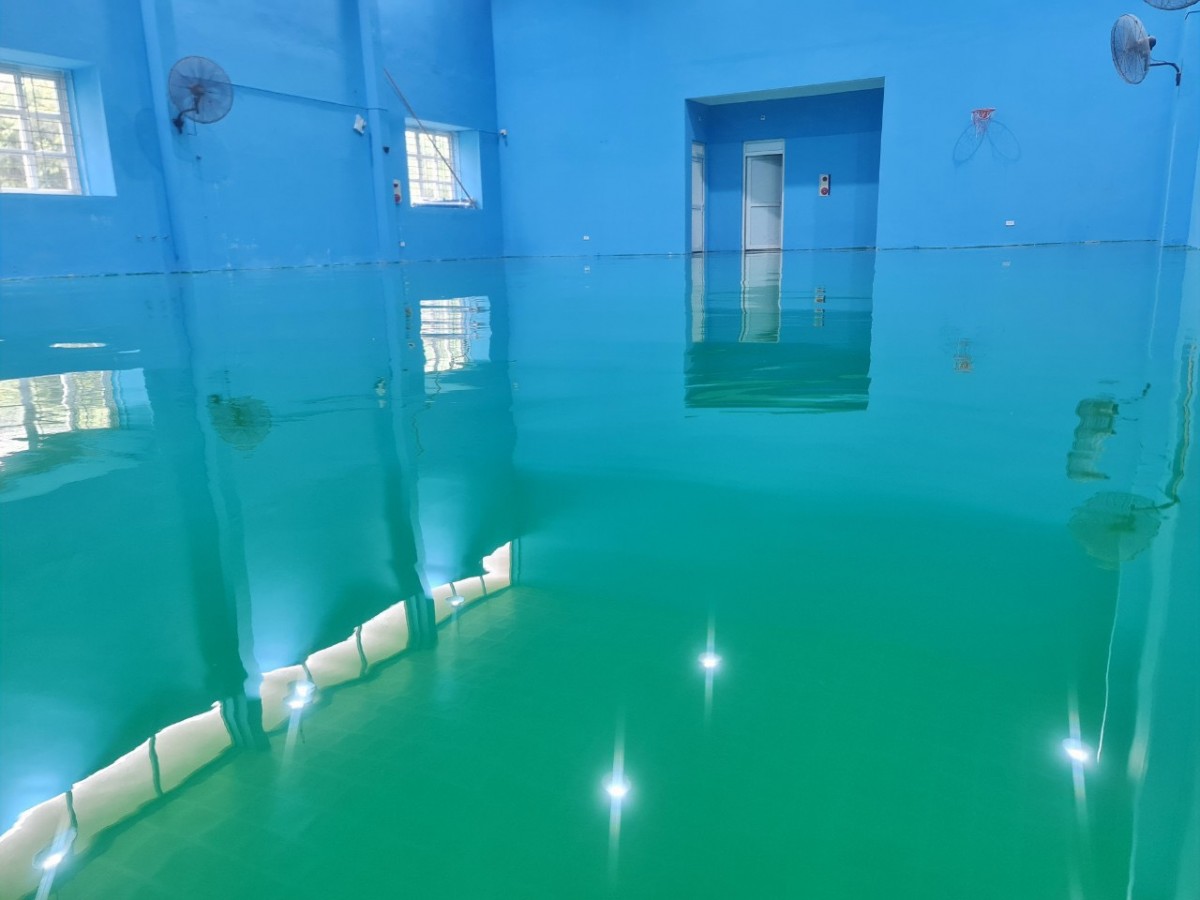 giá sơn nền epoxy
