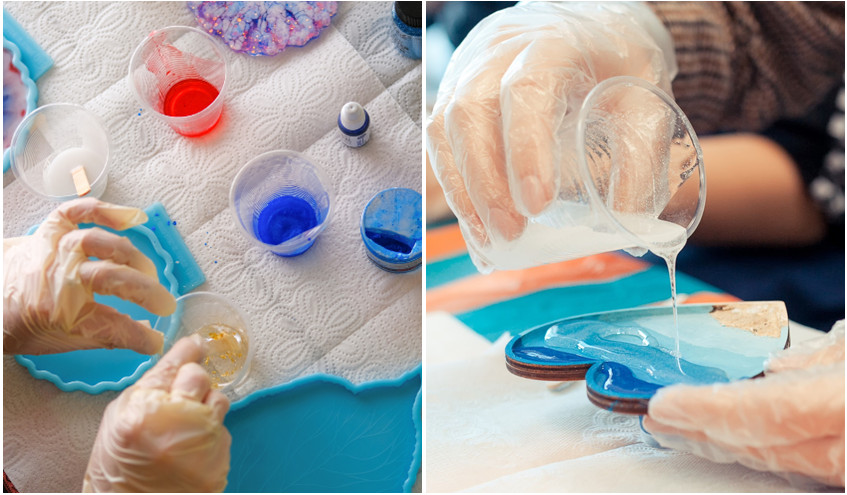 Keo nhựa trong suốt