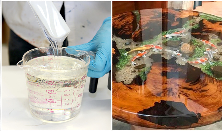 Keo nhựa trong suốt