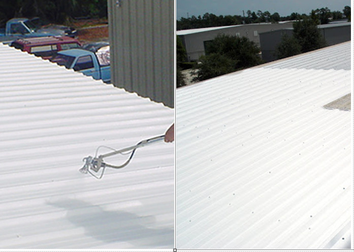 sơn chống nóng mái tôn