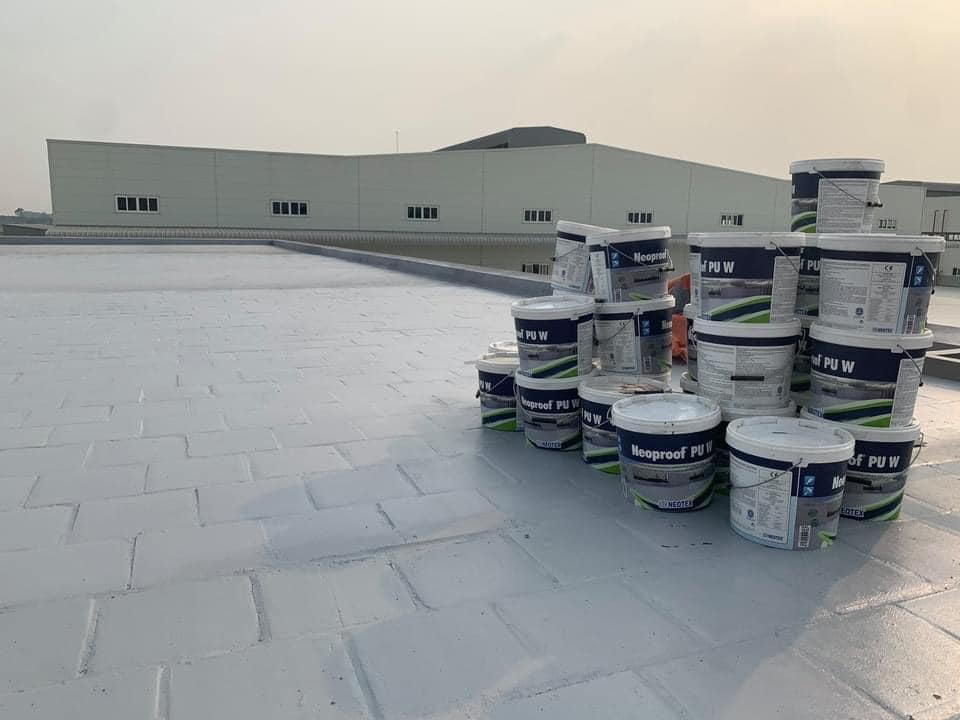 Cách chống thấm sân thượng đã lát gạch