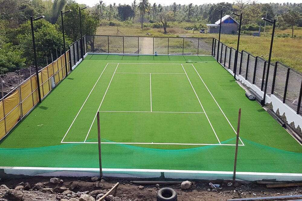 cỏ nhân tạo cho sân tennis