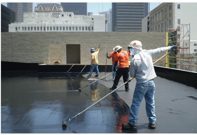 nhựa đường chống thấm sân thượng