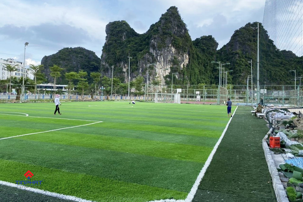 chi phí làm sân cỏ nhân tạo là bao nhiêu