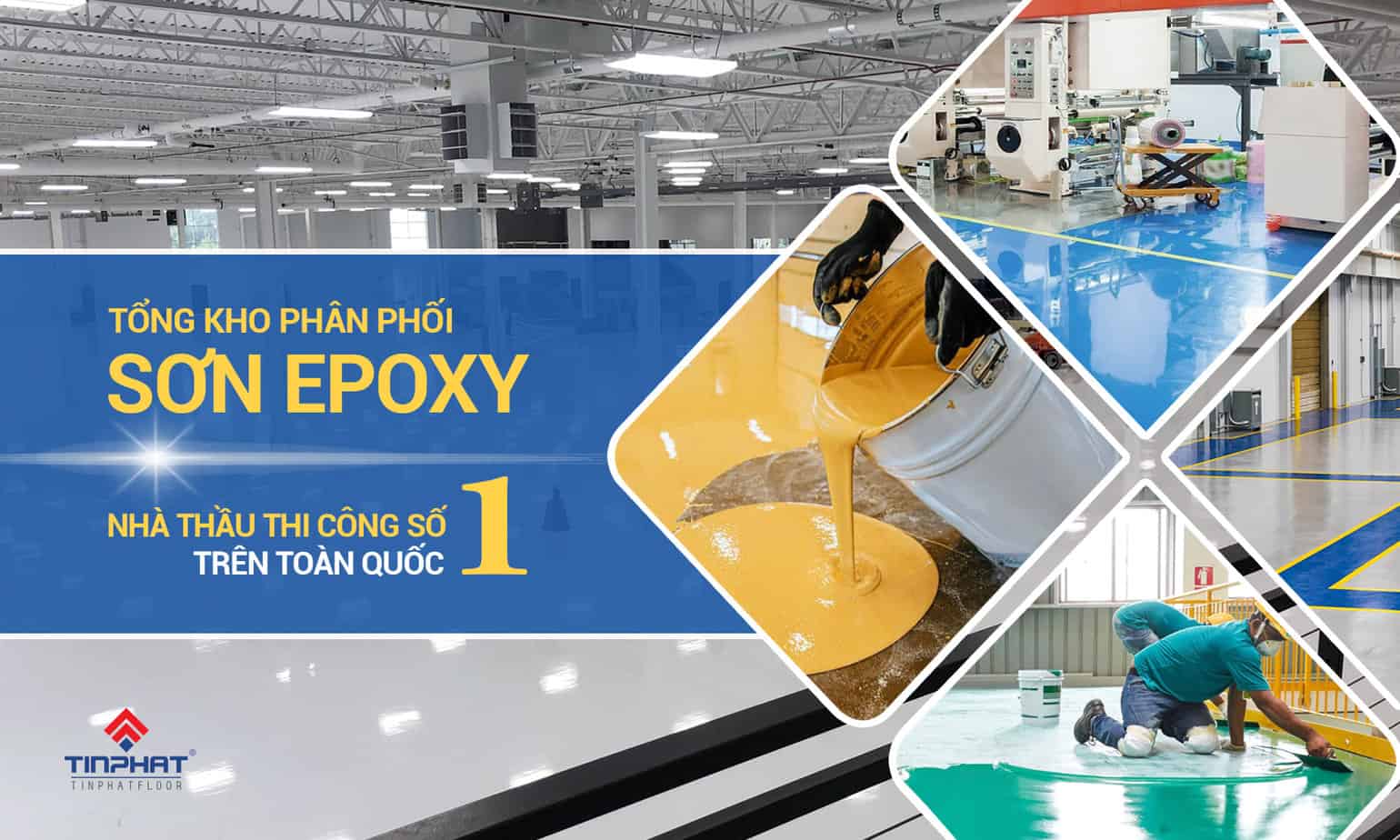 Sơn sàn epoxy bannermobile 1