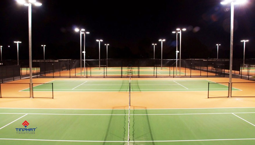 báo giá sơn phủ mặt sân tennis