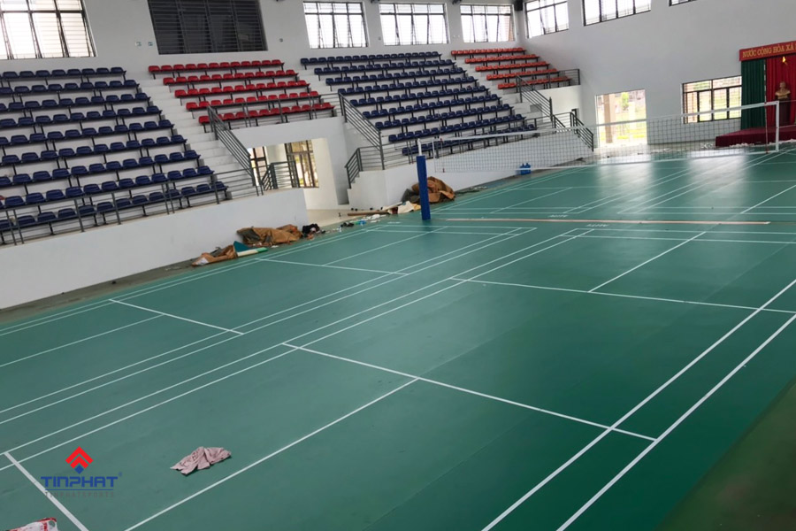 thảm sân cầu lông