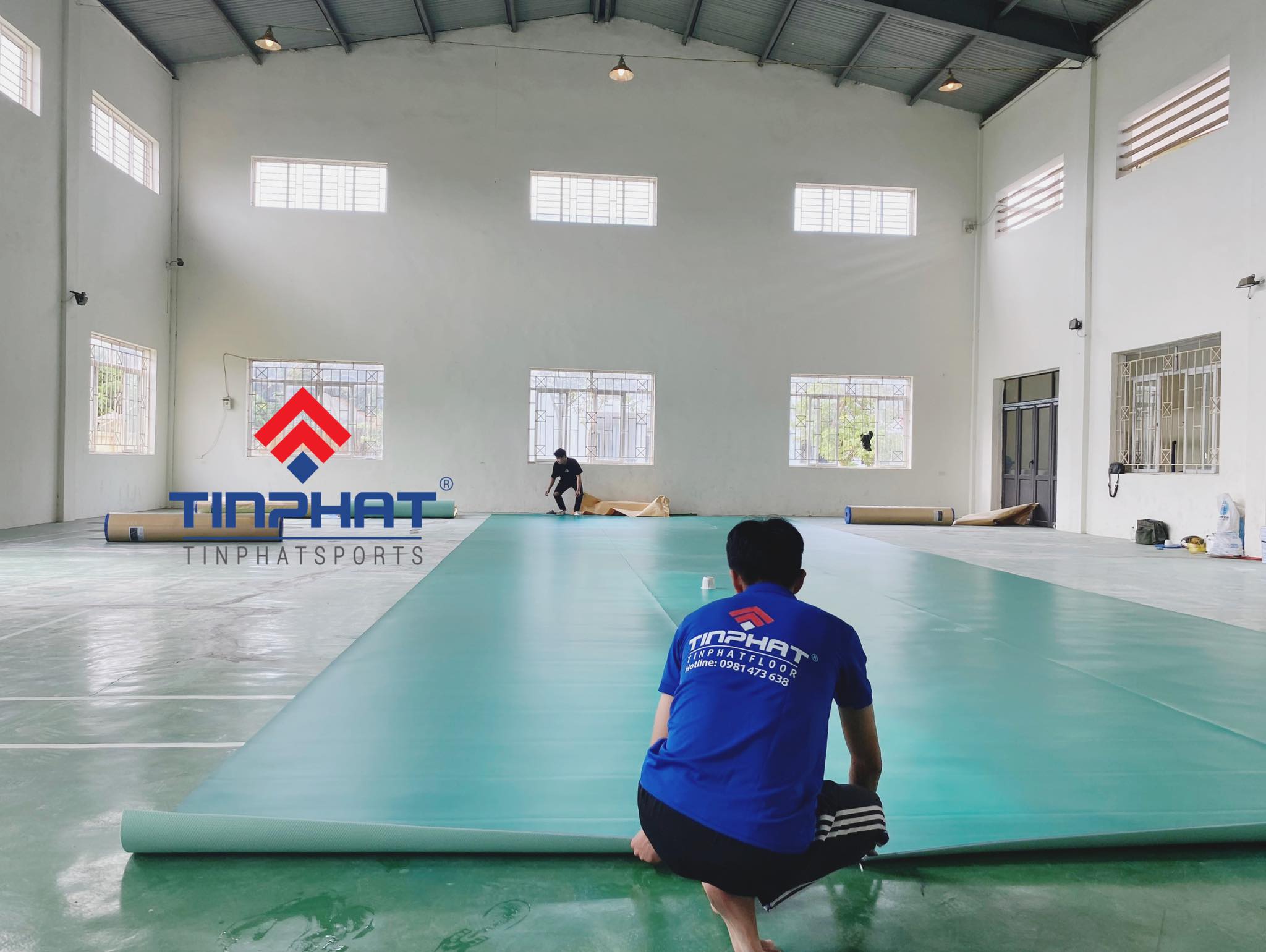 thảm sân cầu lông