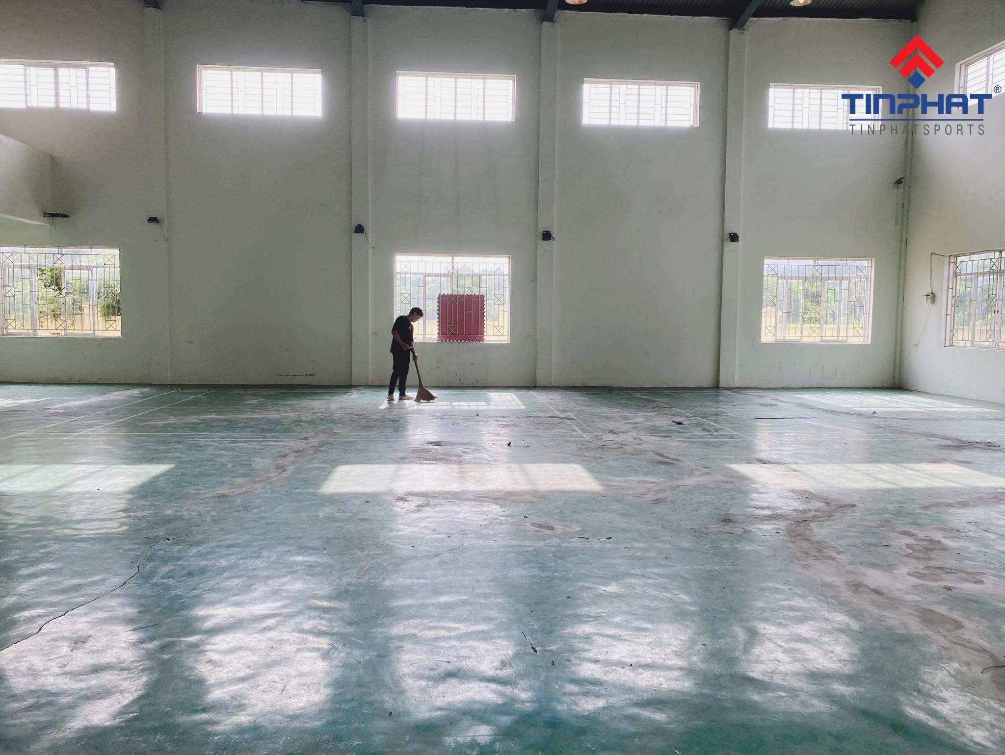 thảm sân cầu lông