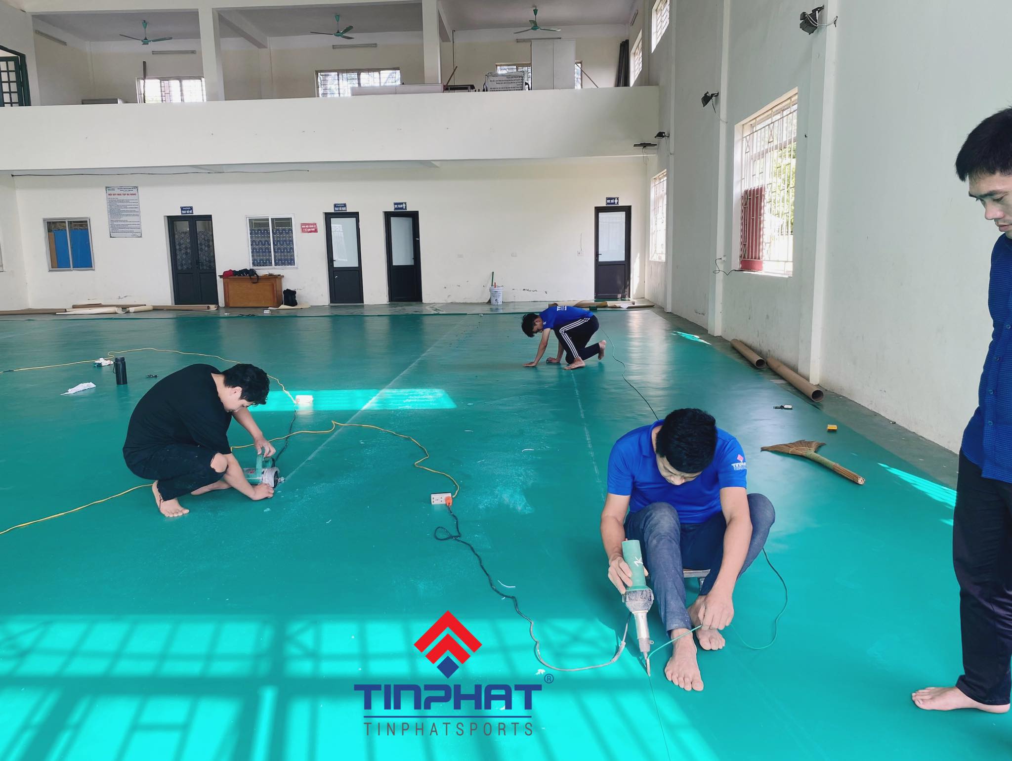 Địa chỉ cung cấp thảm cầu lông chính PVC uy tín, chất lượng