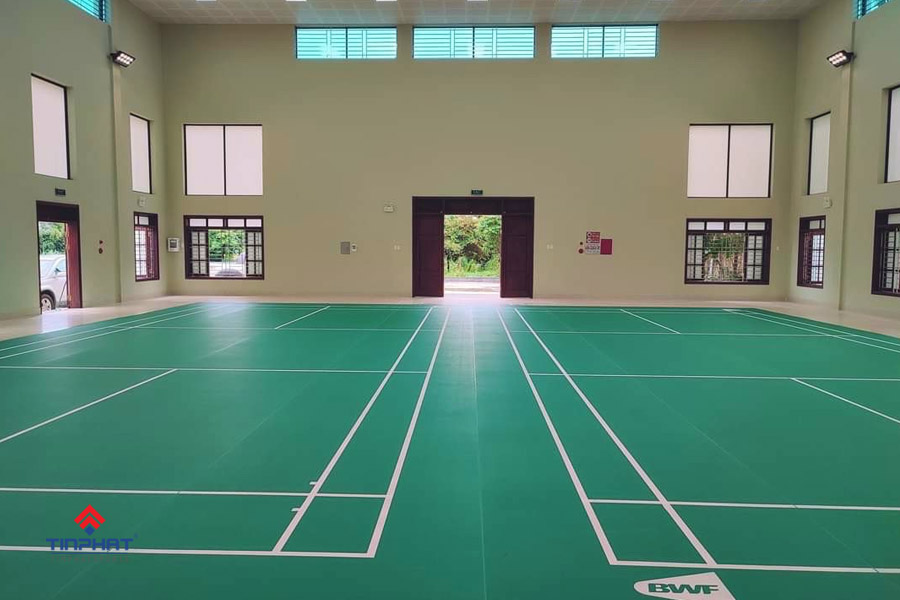 thảm sân cầu lông