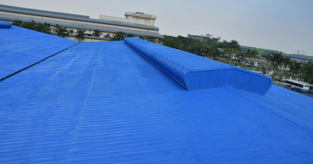 phun foam pu chống nóng cho mái tôn