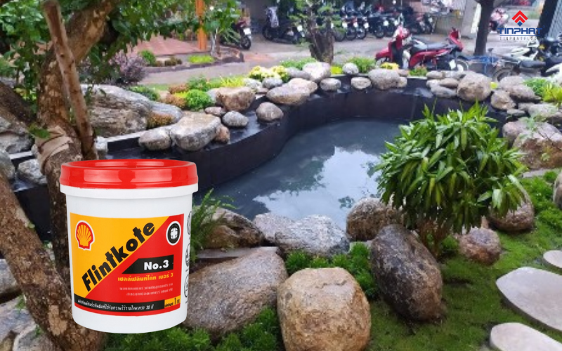 sơn chống thấm hồ cá flintkote