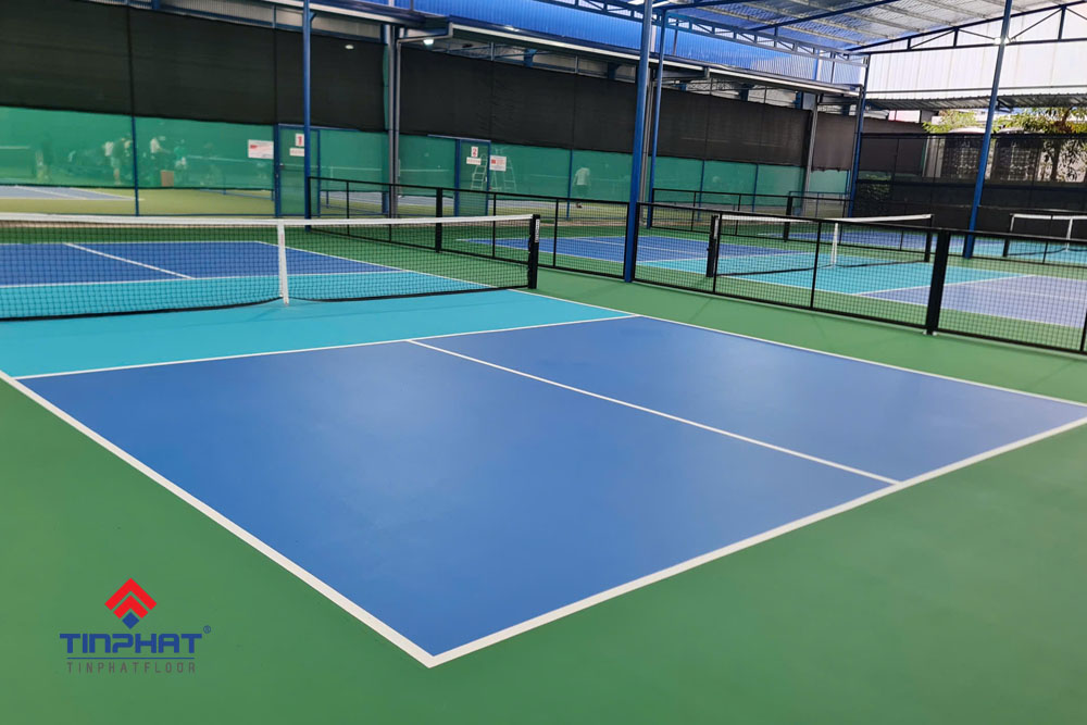 đơn vị thi công sân pickleball