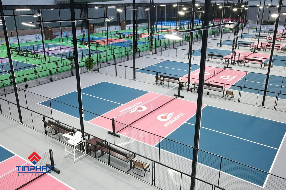 báo giá hoàn thiện sân pickleball
