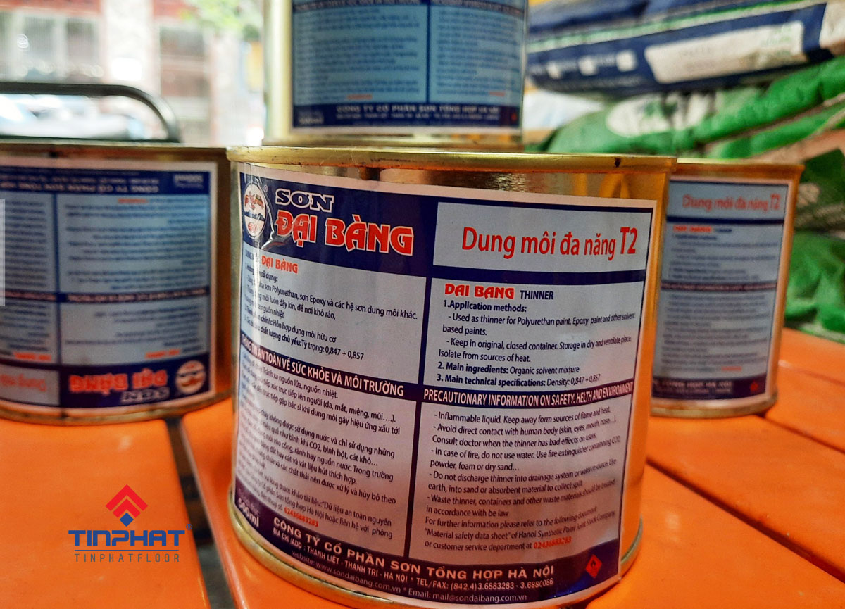 Dung môi pha sơn Đại Bàng