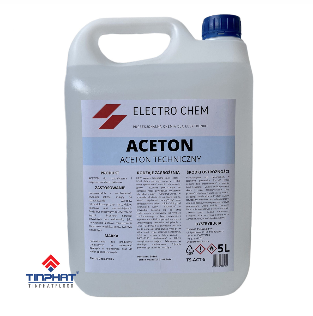 Dung môi pha sơn Acetone