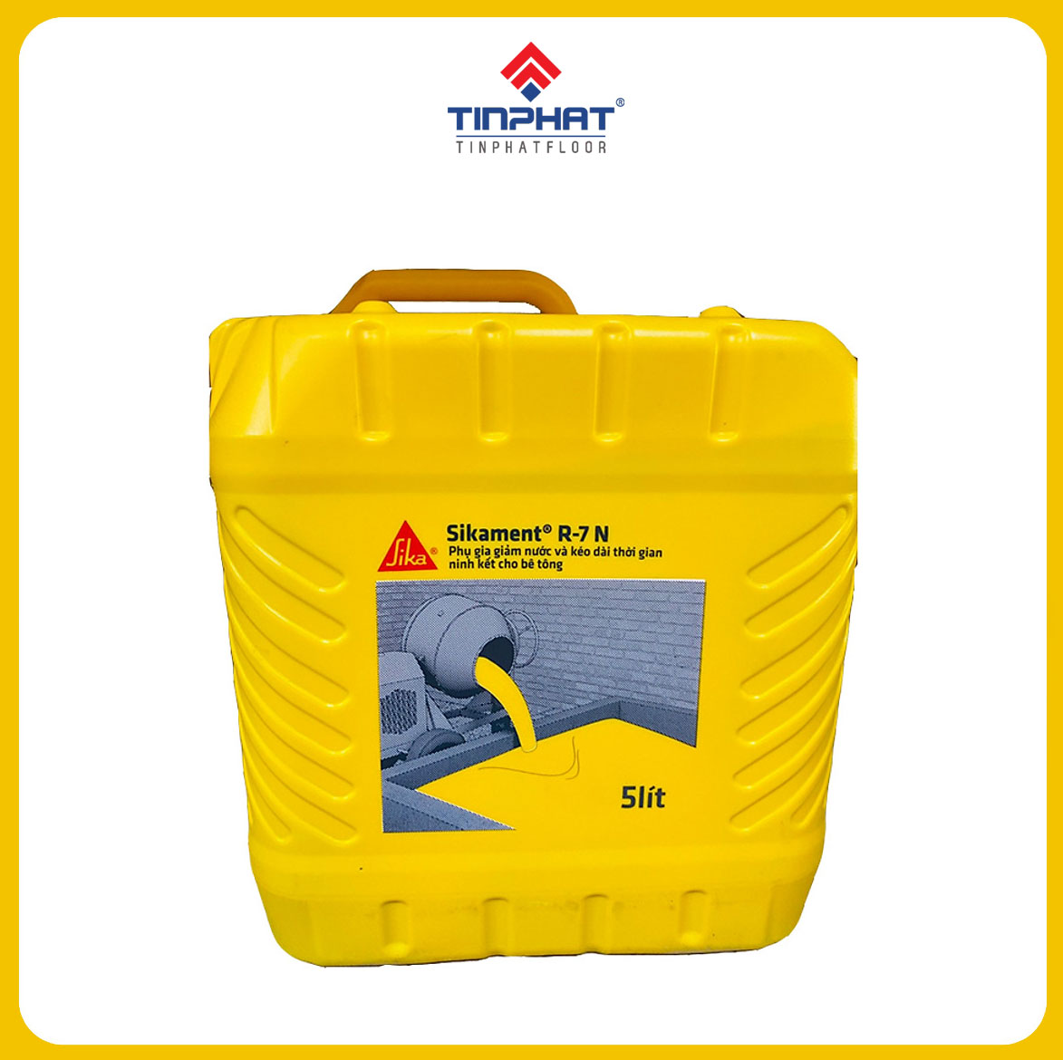 phụ gia bê tông r7