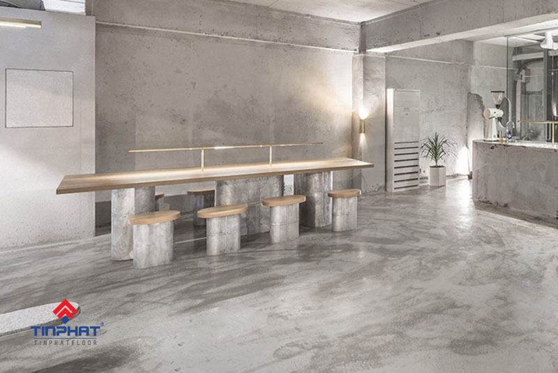 Sơn sàn epoxy giả bê tông