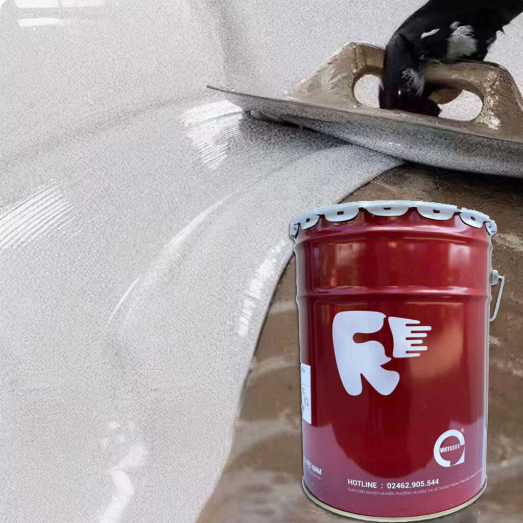 Thi công sơn epoxy cát màu cho sàn nhà vệ sinh